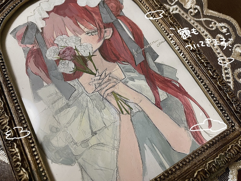 額縁つき原画