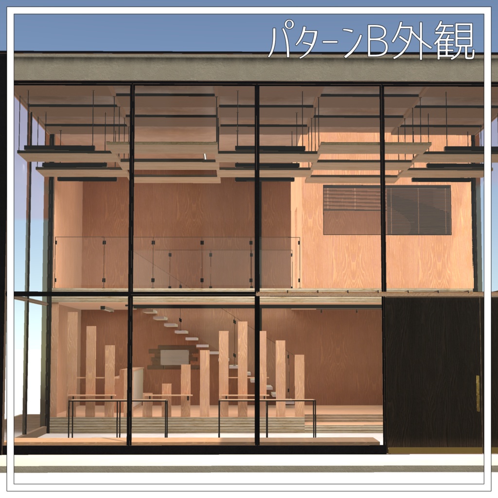 【VRChat向けワールド】Shop_type Apparel01