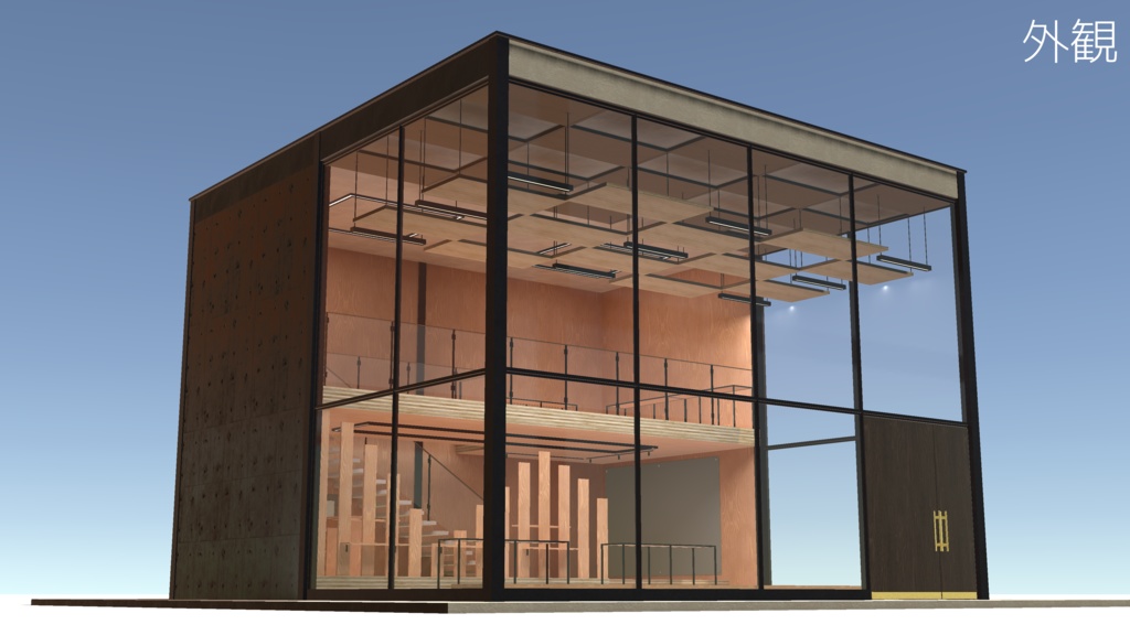 【VRChat向けワールド】Shop_type Apparel01