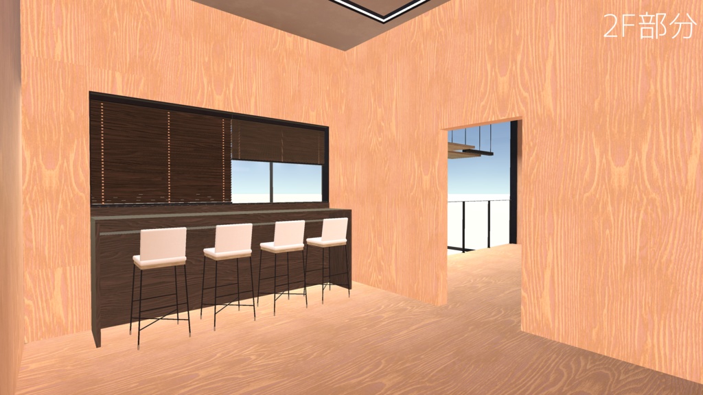 【VRChat向けワールド】Shop_type Apparel01