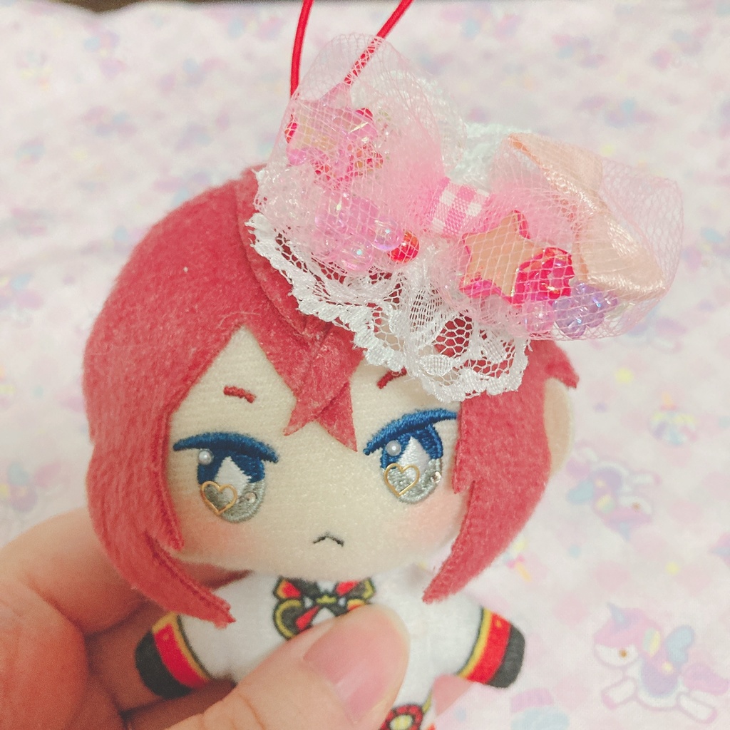 【送料込】ぬいちゃん用ヘアピン2本セット