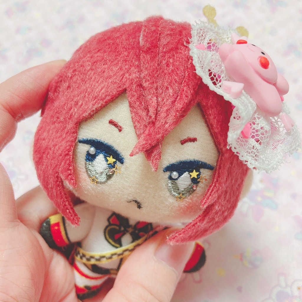 【送料込】ぬいちゃん用ヘアピン2本セット