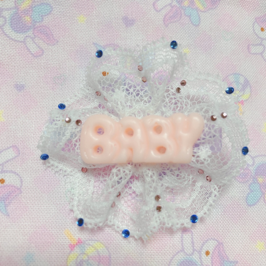 【送料込】ぬいちゃん用ヘアピン2本セット