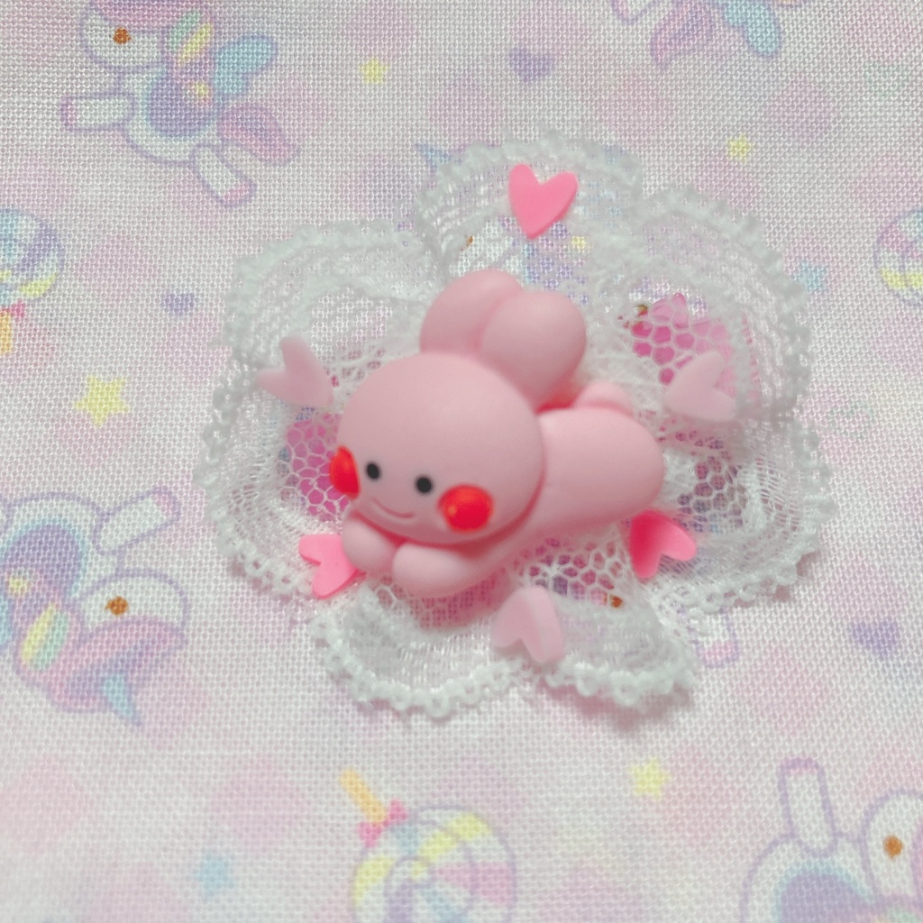 【送料込】ぬいちゃん用ヘアピン2本セット