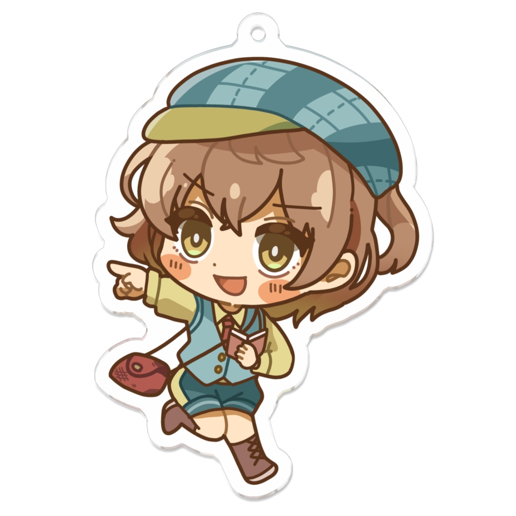 探偵ちゃんアクリルキーホルダー