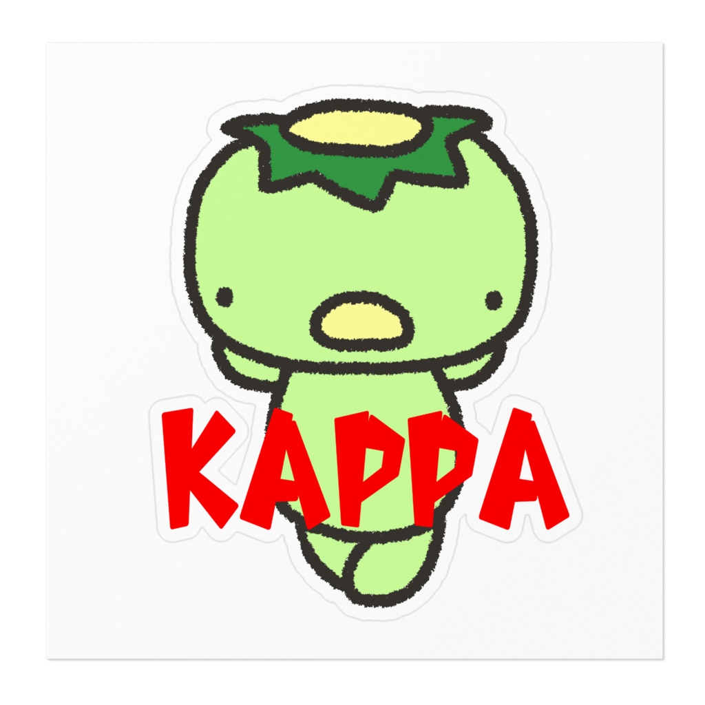 かっぱステッカー