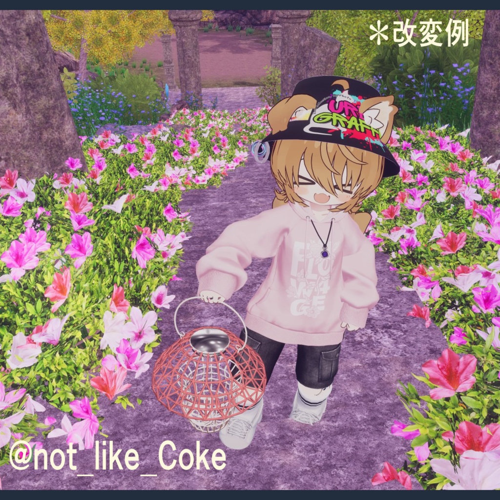 キノコ型ランタン