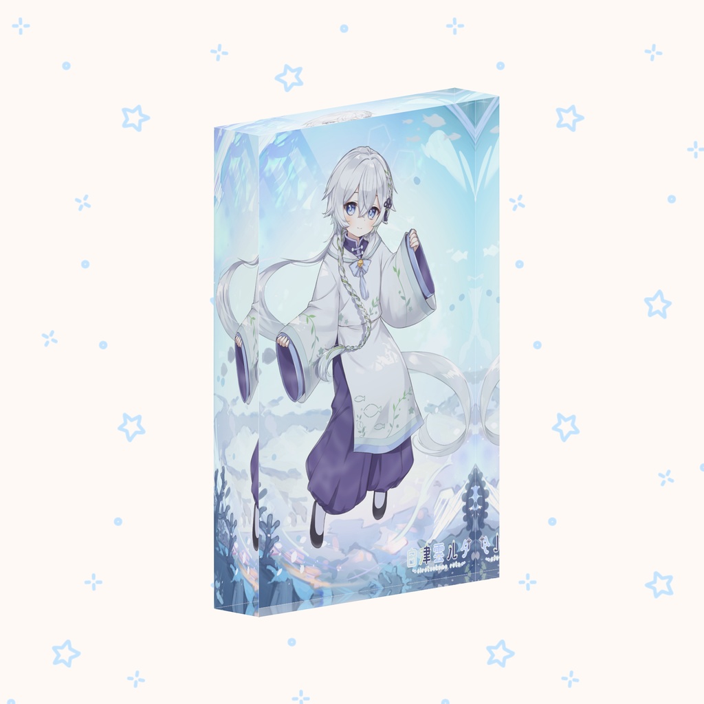 白津雲ルタ アクリルブロック(キービジュアルver)