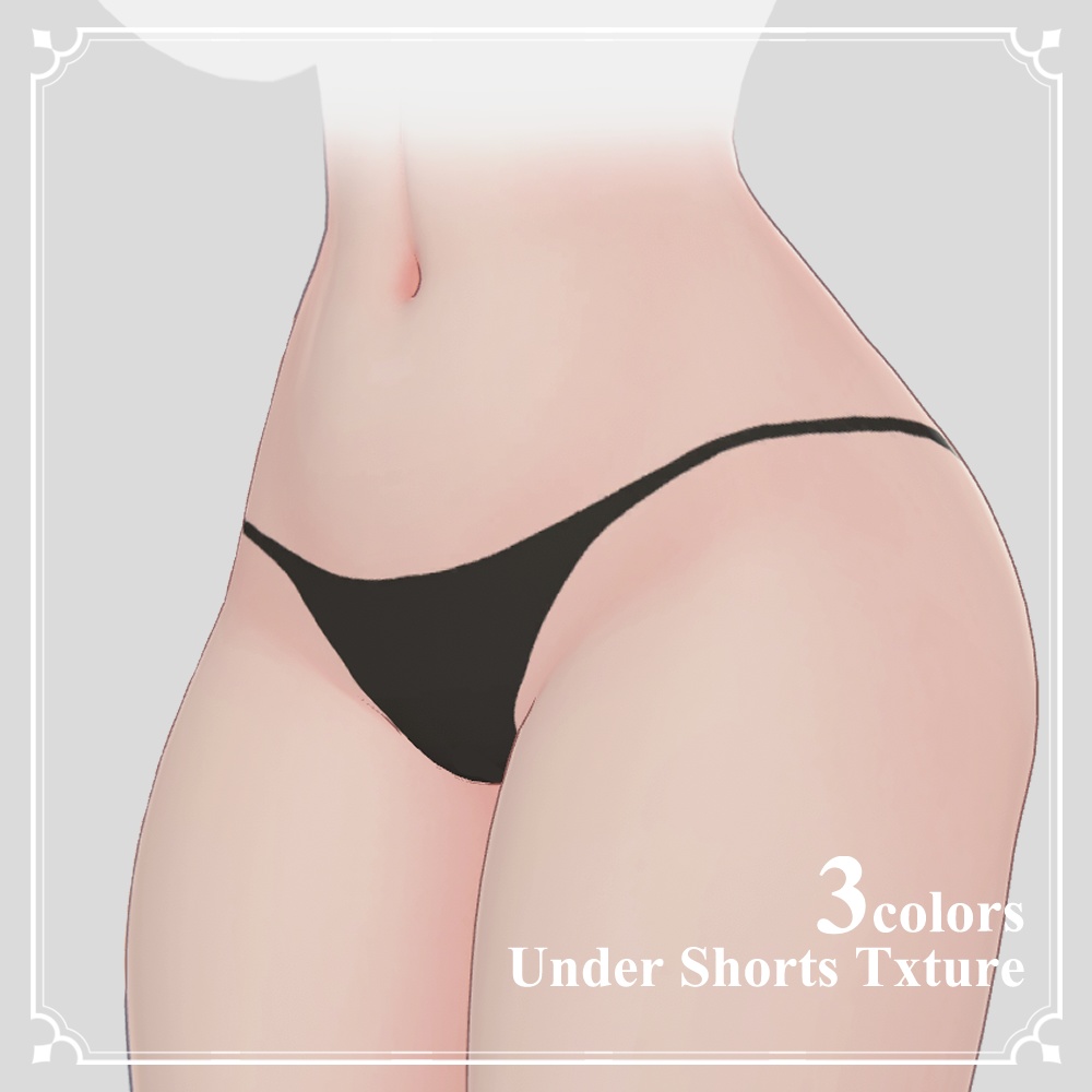 [Milltina] Under Shorts Texture | ミルティナ専用アンダーショーツテクスチャ