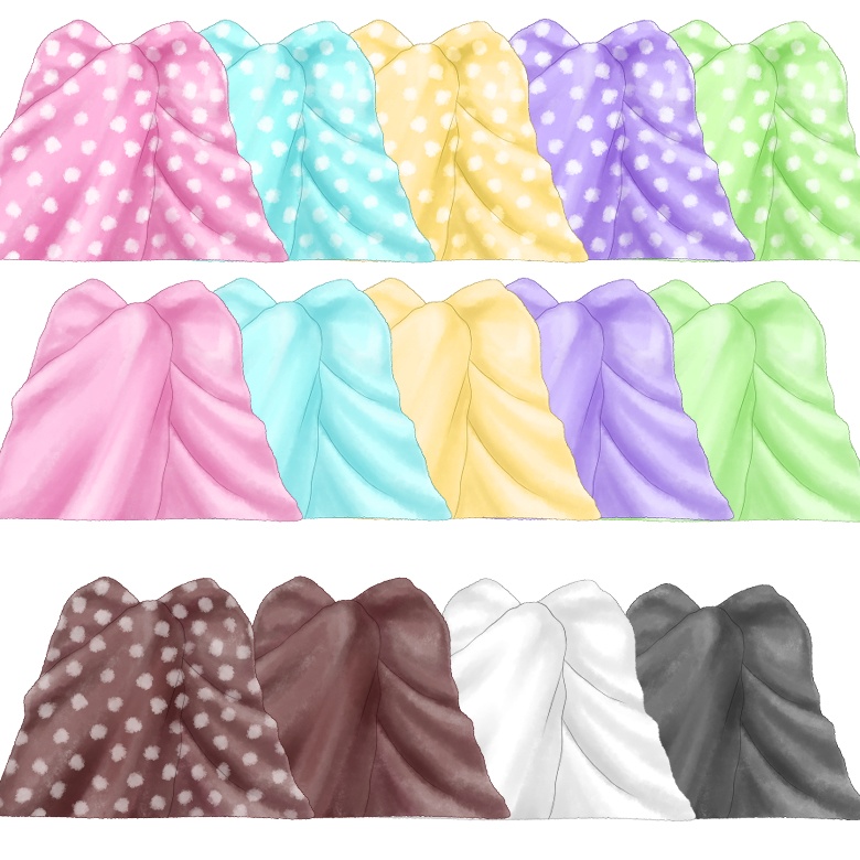 【無料素材】もこもこ毛布【Vtuber向け】