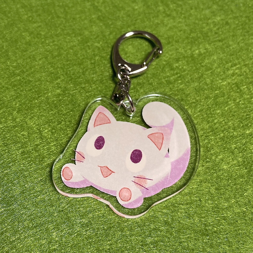こねこーぴおんアクリルキーホルダー