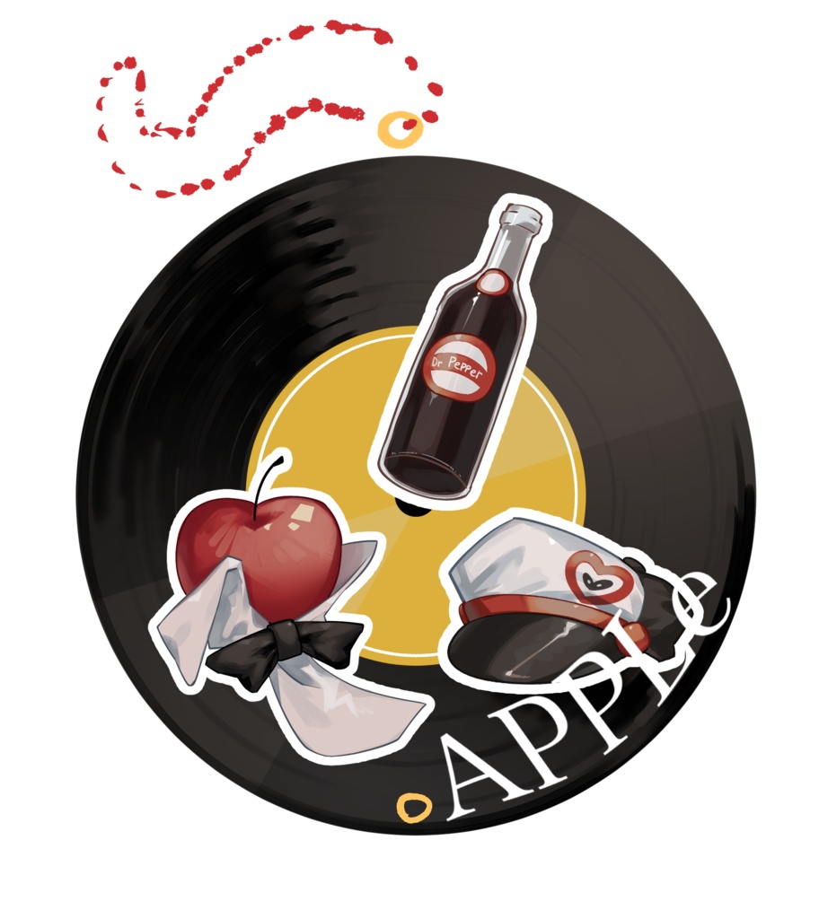 APPLeシャカシャカアクキー 【スツうさ2】