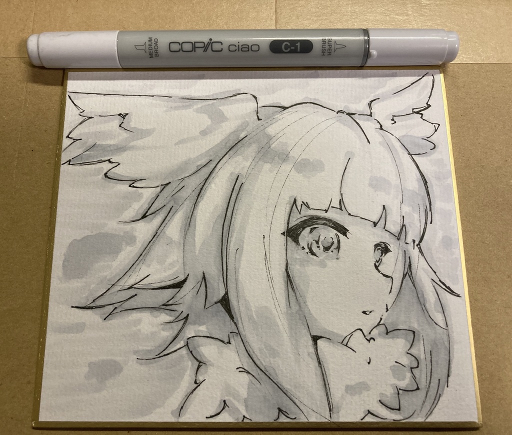 ミニ色紙