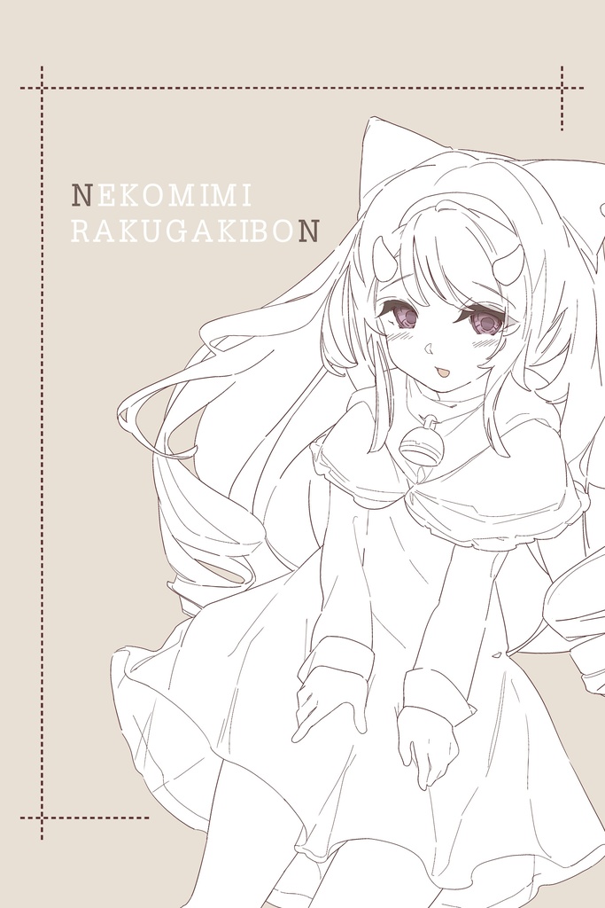 A5イラスト本「NEKOMIMI RAKUGAKIBON