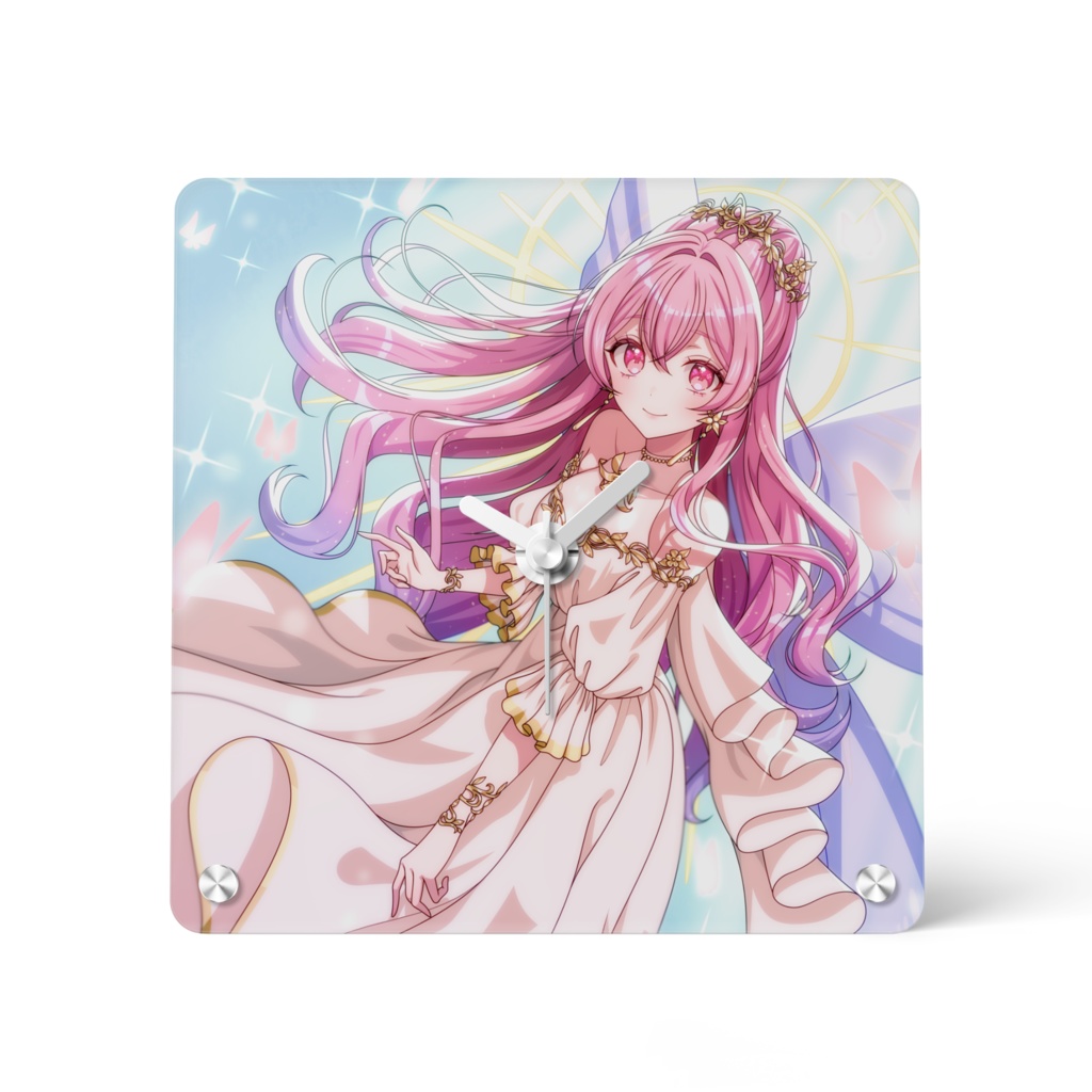 女神降臨(聖誕祭2025)_アクリル時計