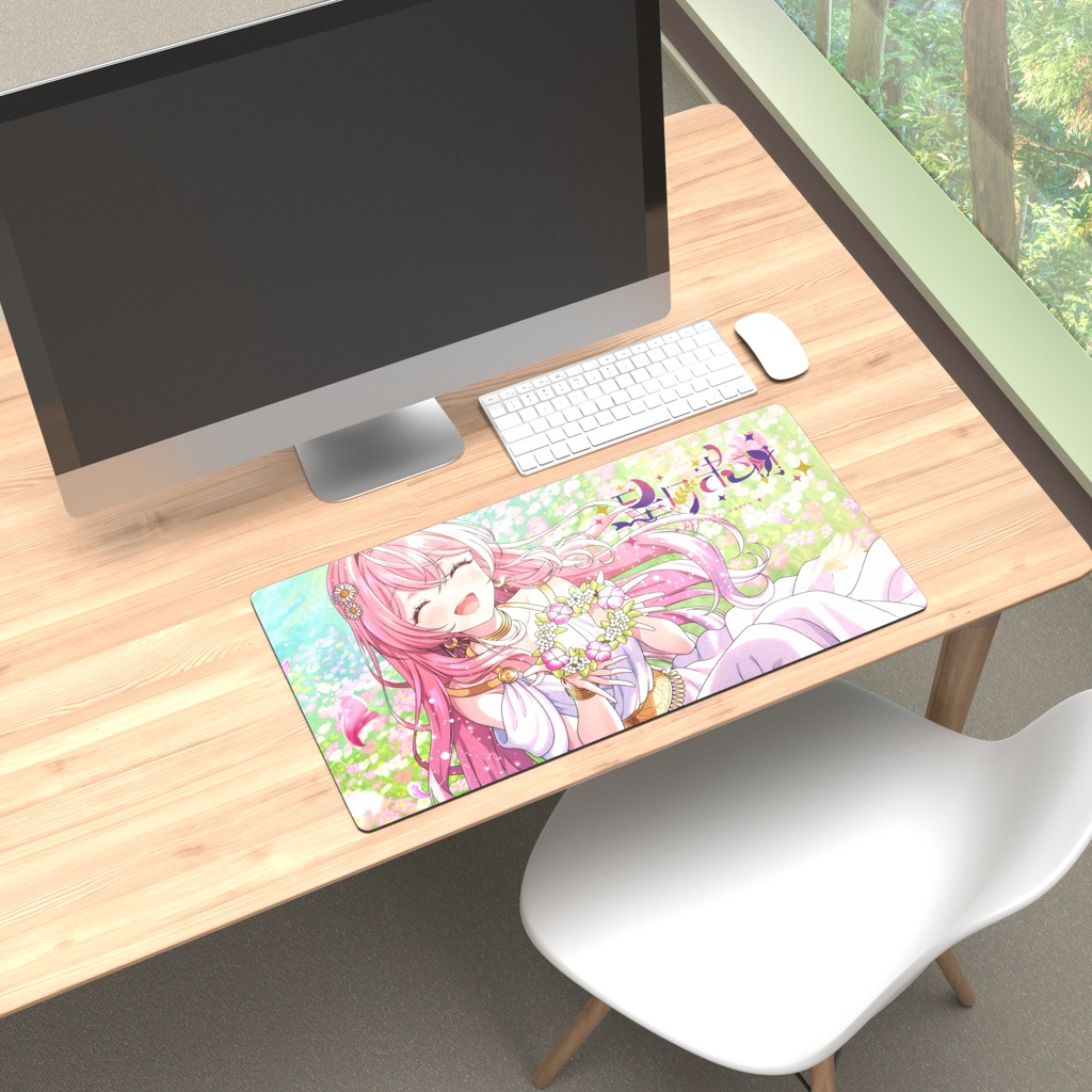 「賜る花冠」プレイマット中