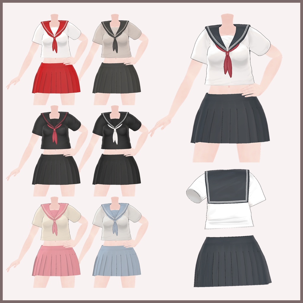 「いちご - Ichigo」 セーラー服 (sailor suit)