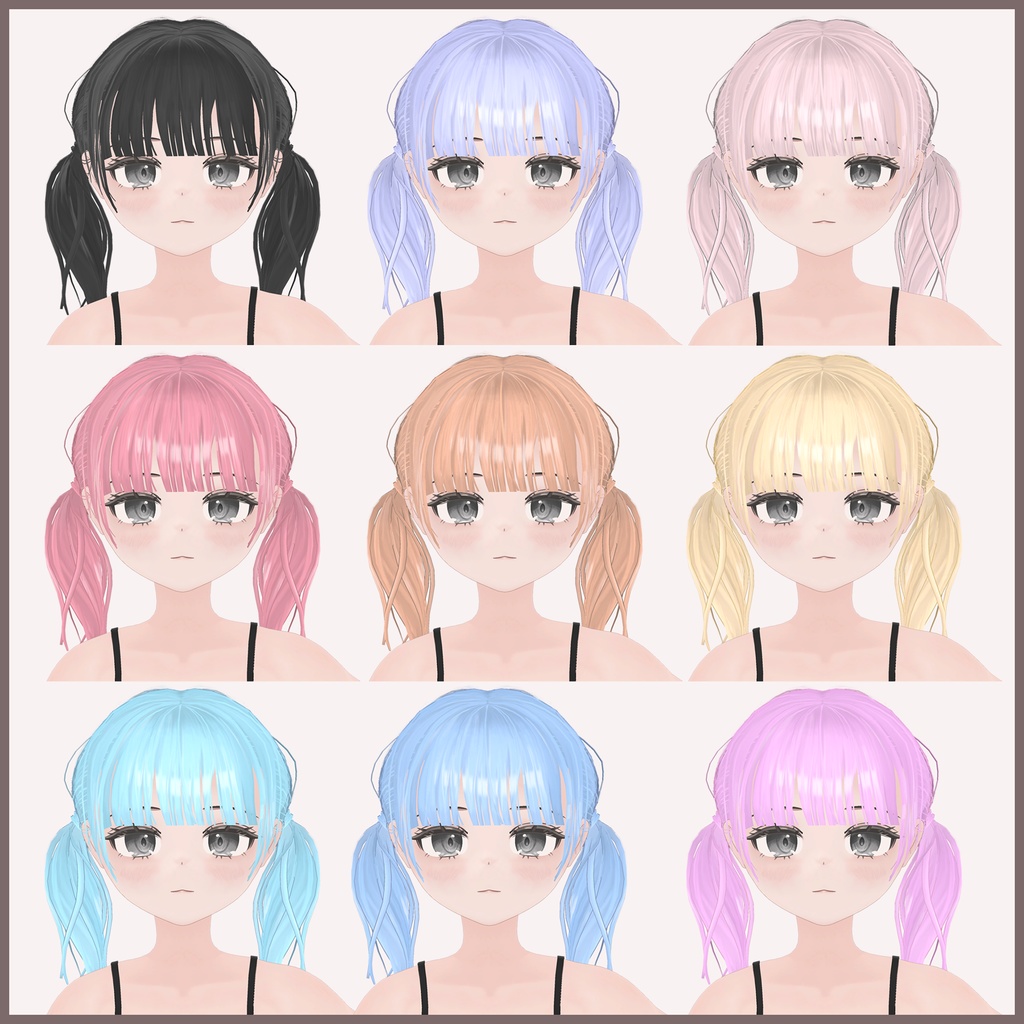 「いちご - Ichigo」ツインテール (Twin Tail)