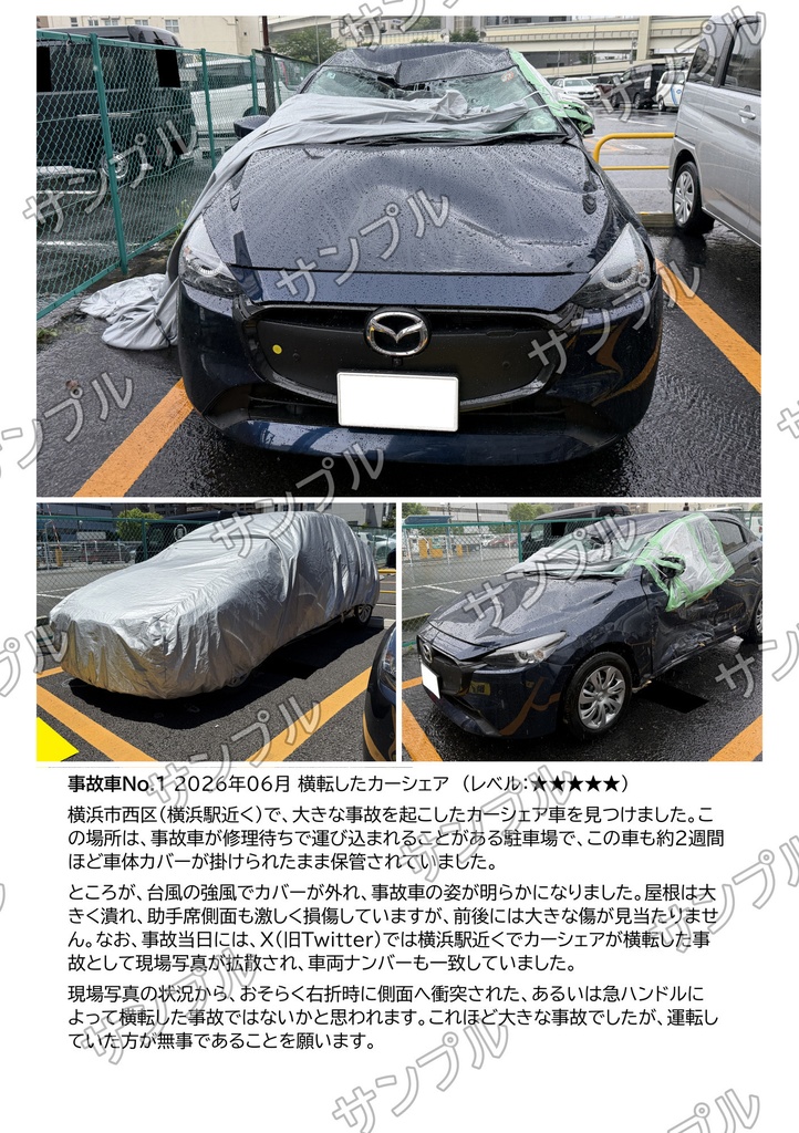 #カーシェアの闇 事故写真集 Vol.4 Max