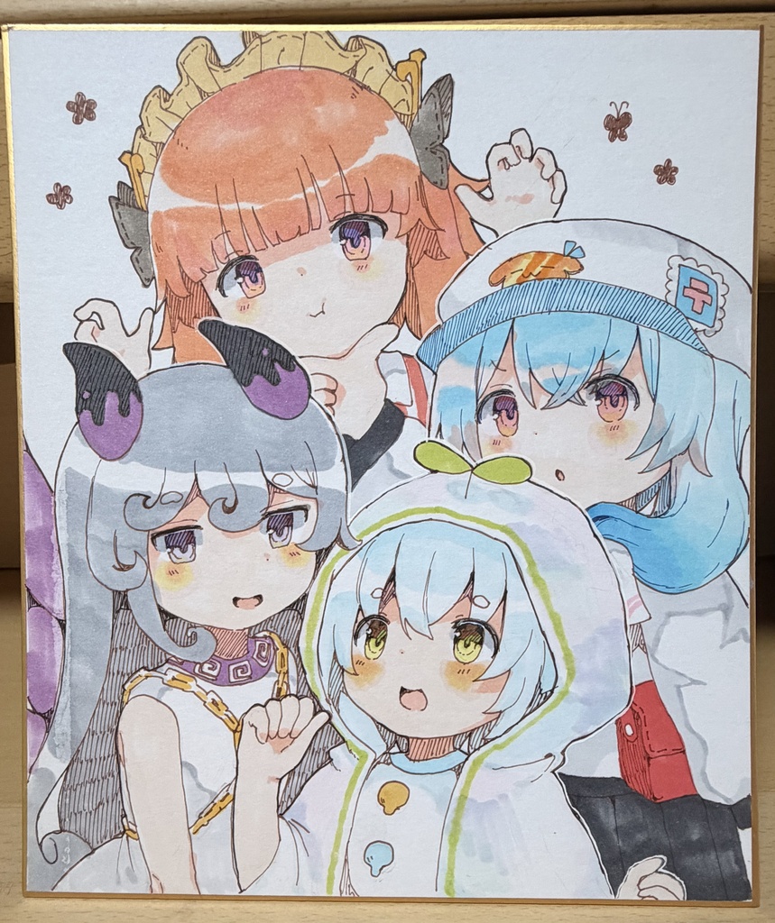 【中色紙】オリジナルキャラ