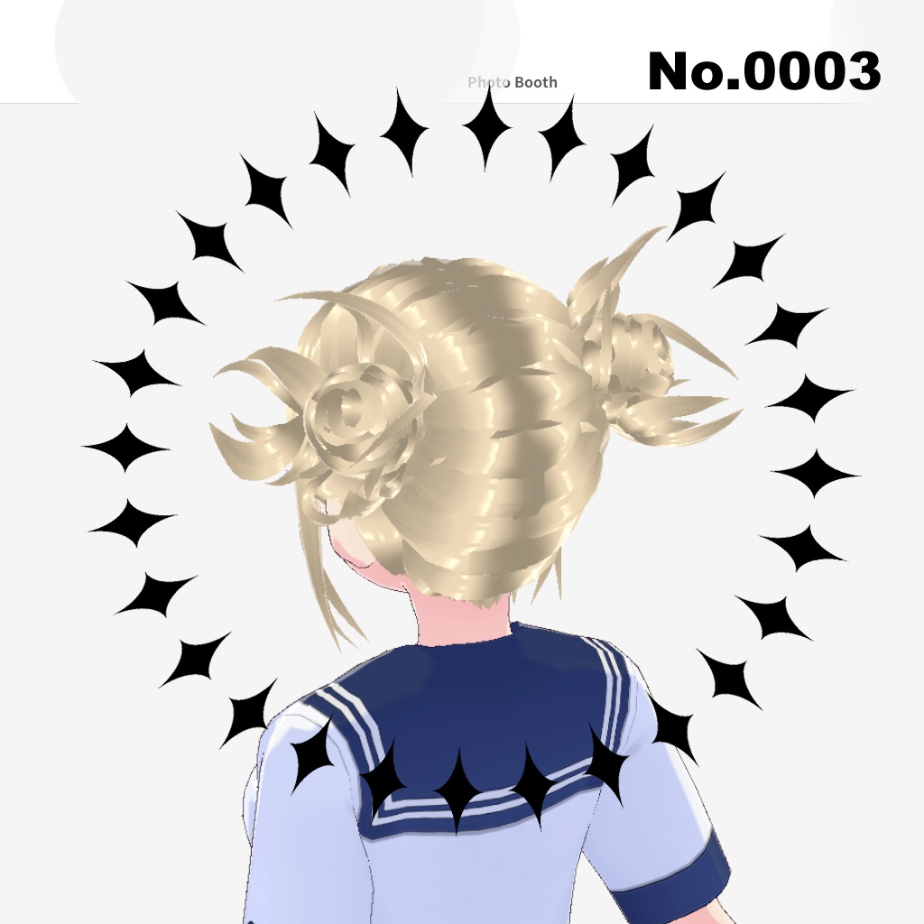 Himiko Toga's hair