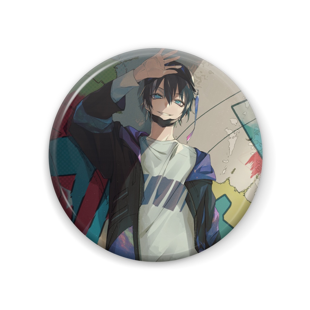 五十嵐ルイ缶バッチ