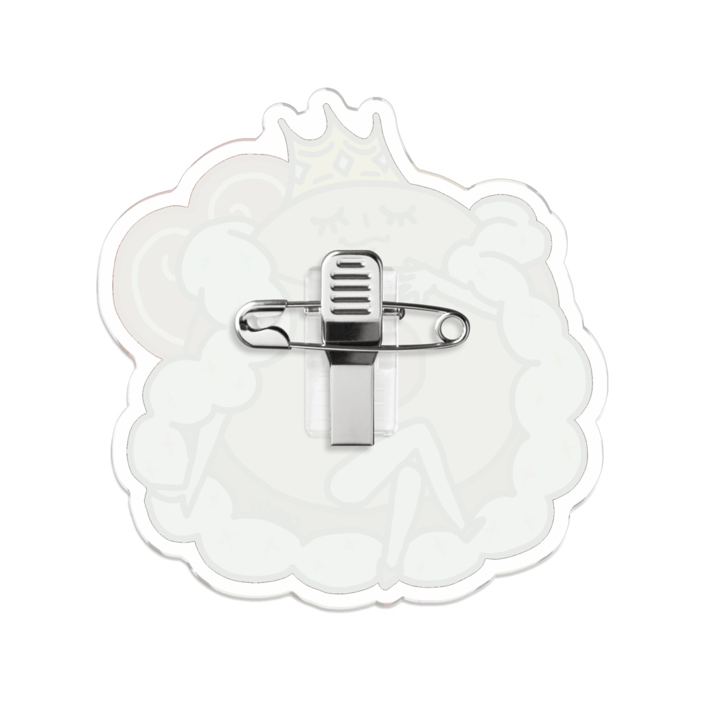 おうさまドーナツ(アクリルバッジ)