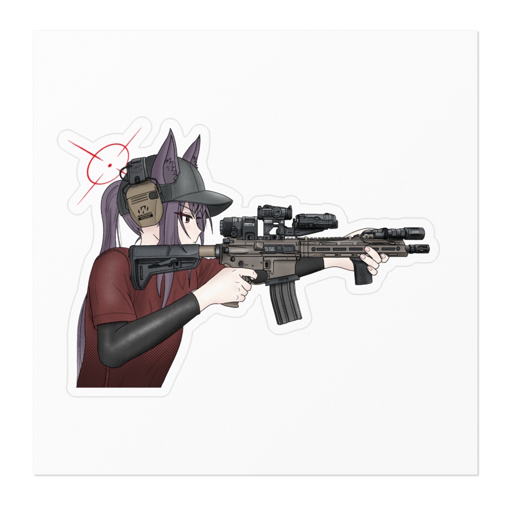 シューターユキノステッカー