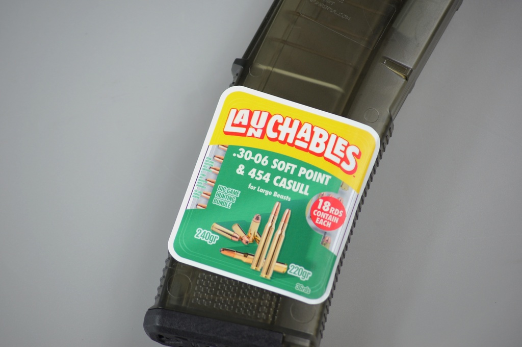 LAUNCHABLESオリジナルステッカー .30-06&454 CASULL ver.