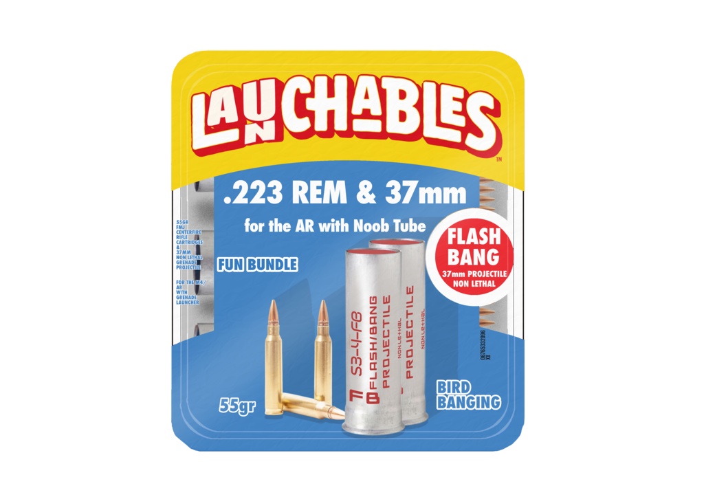 LAUNCHABLES オリジナルステッカー .223&37mm