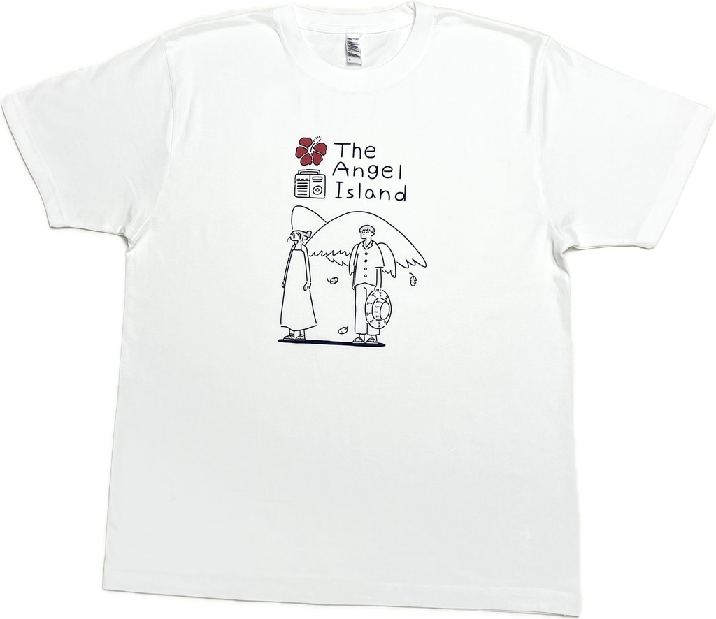 【再上映記念】映画『天使の集まる島』島のTシャツセット(特典付きTシャツ)