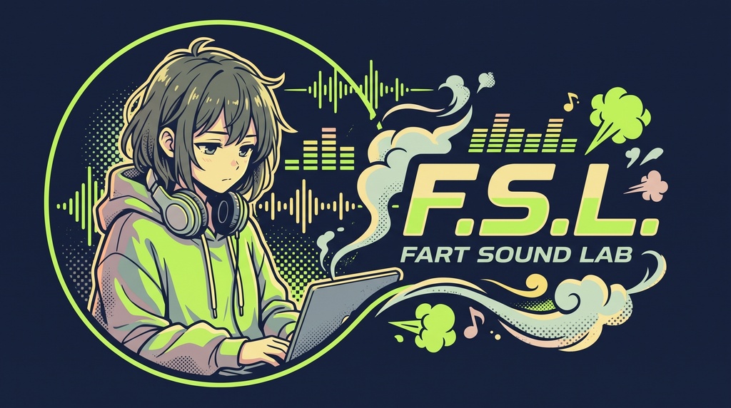 【商用・R-18利用可】おなら効果音パック Vol.1（WAV / MP3 全53音）