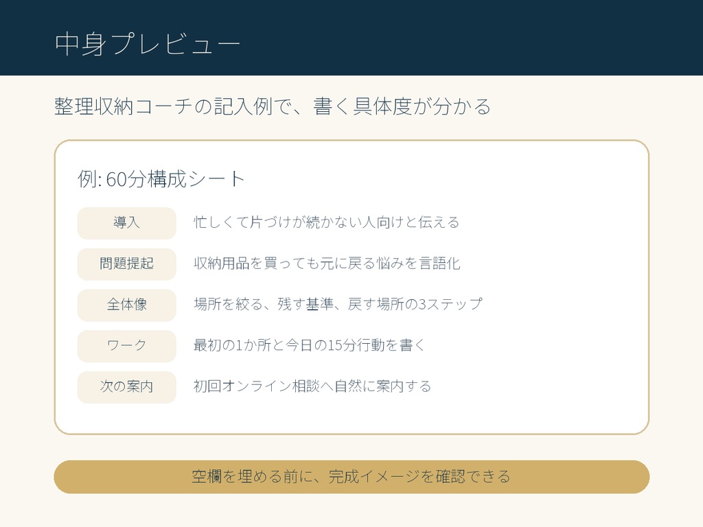 はじめてのセミナー設計キット