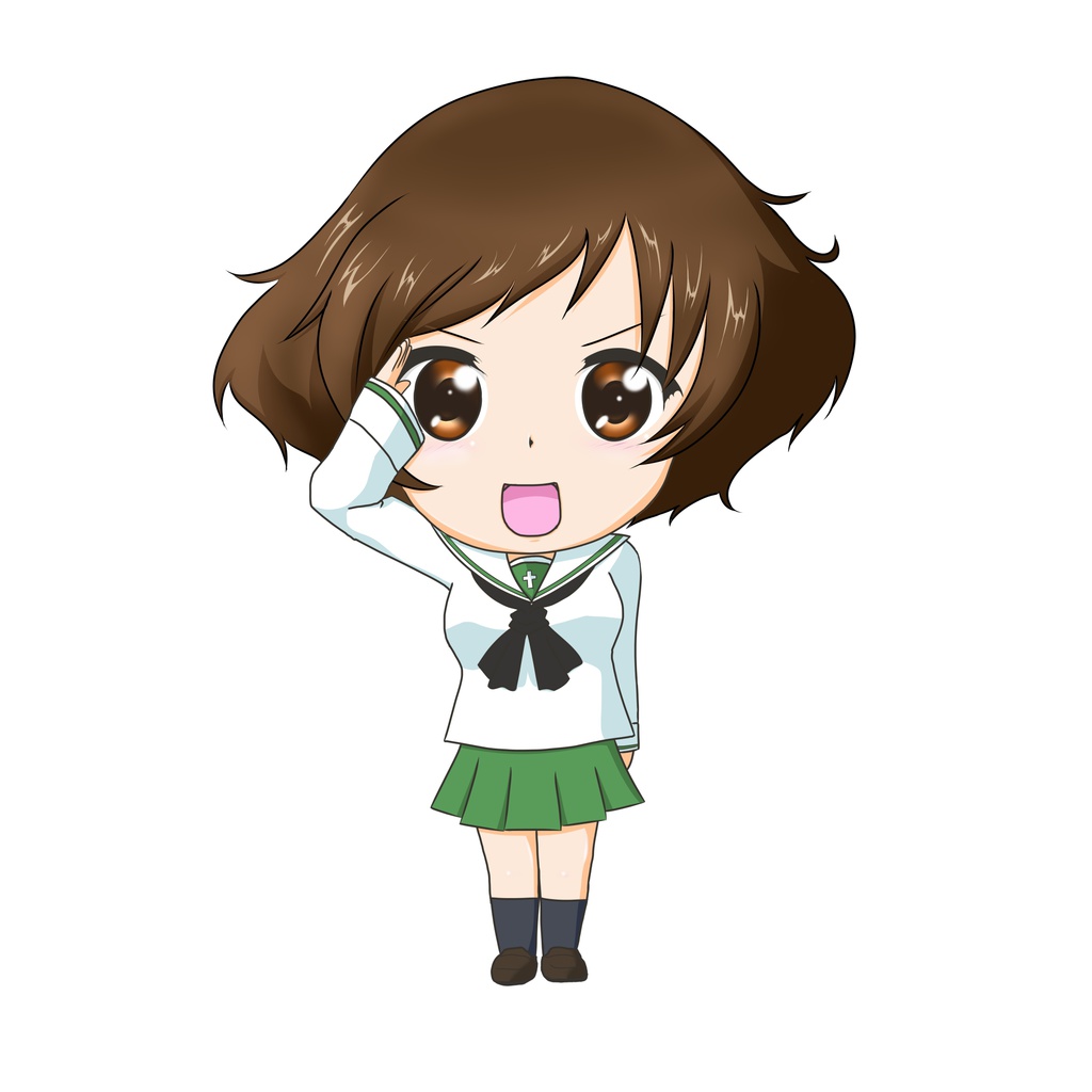 ガールズ&パンツァー 缶バッジ