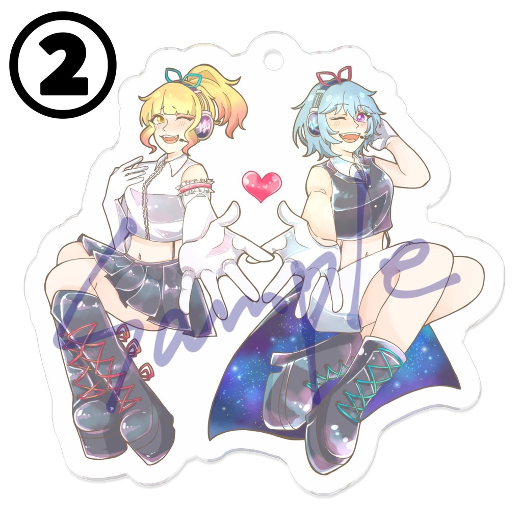 ♡アクリルキーホルダー♡