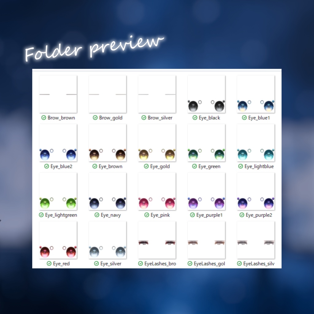 【Munkki】Heroine Eye+MakeUp texture【14+3color】