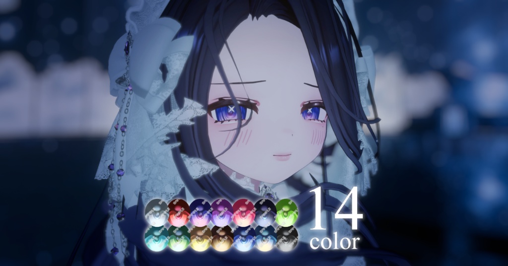 【Munkki】Heroine Eye+MakeUp texture【14+3color】
