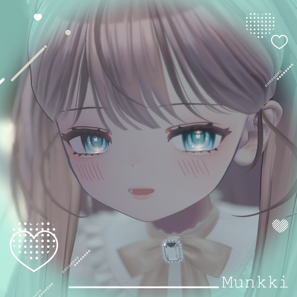 【4-Avatars】Tokimeki Eye texture【17color】