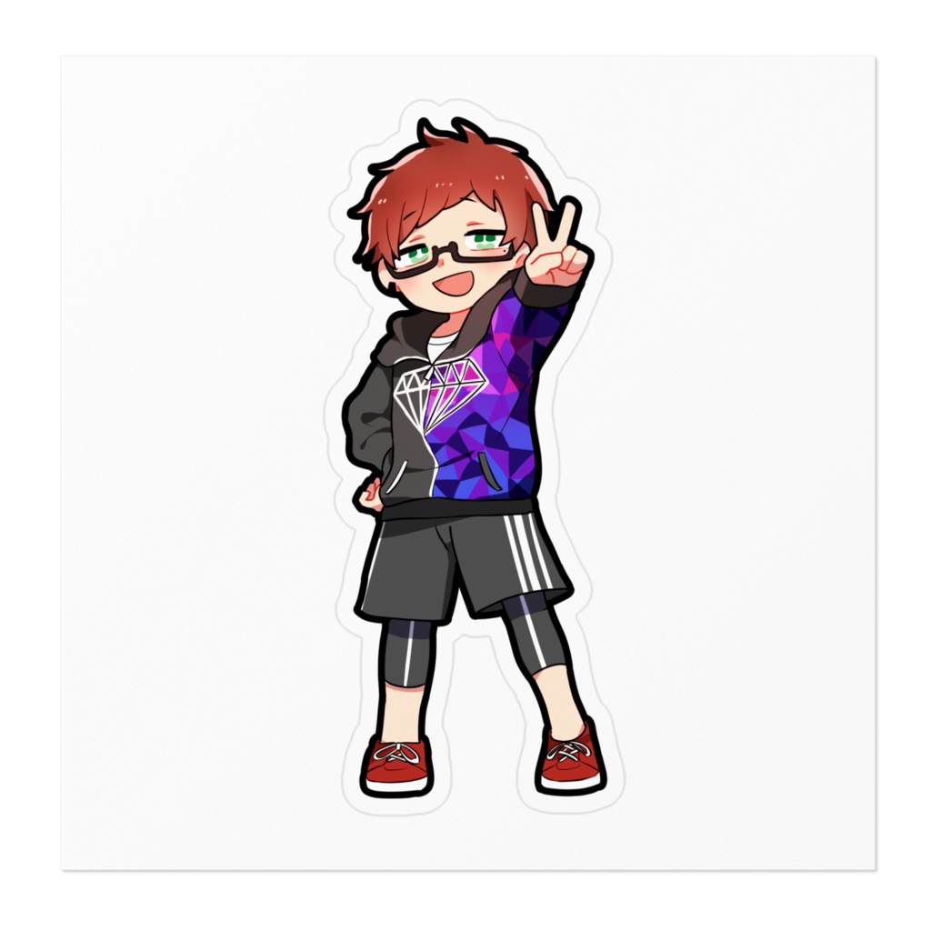 ピースステッカー