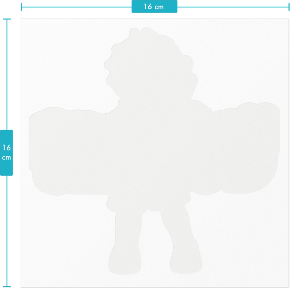 少し大っきいシール!