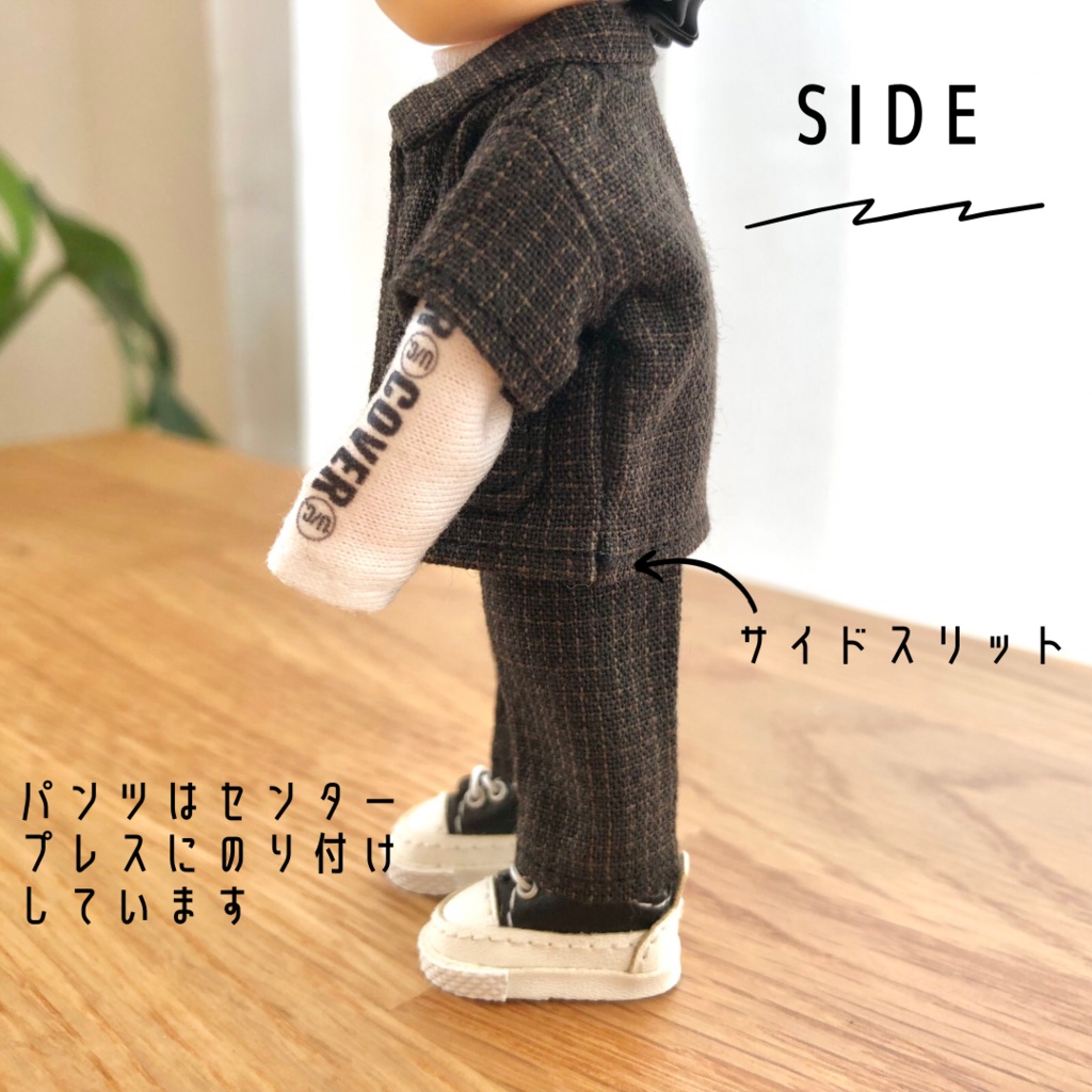 ジャケットセットアップ&ロゴ入りハイネック3点セット