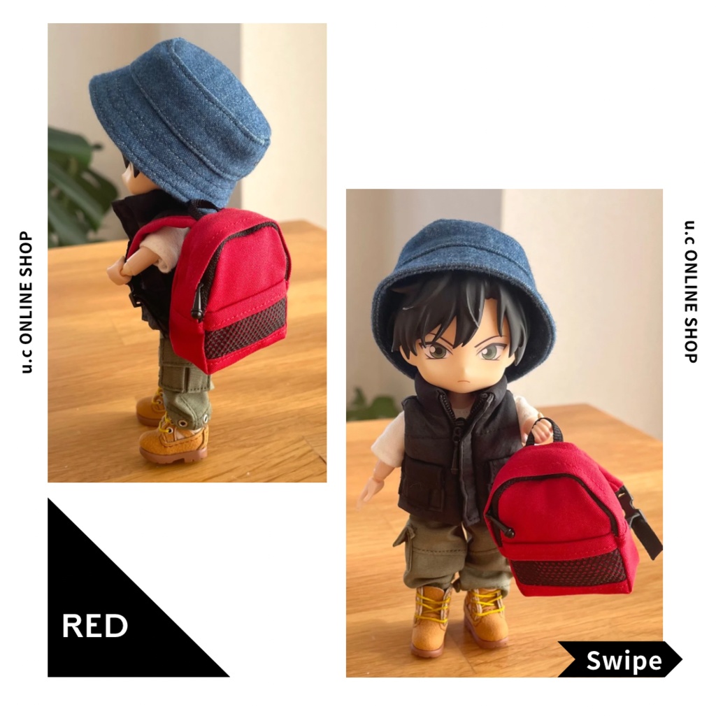 ドール、ぬいサイズ バックパック(リュック)