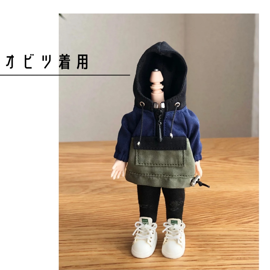 カラーブロックマウンテンパーカー 全5色