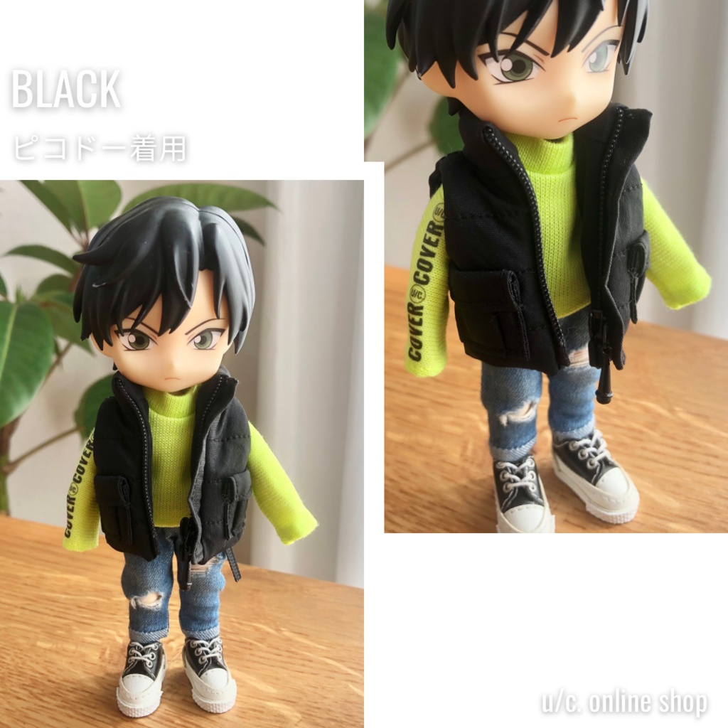 スタンドネック ダウンベスト全5色