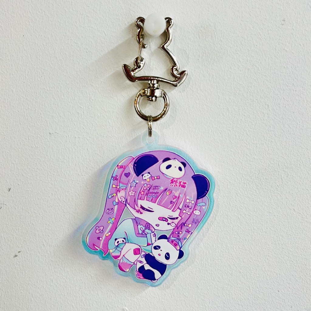 オーロラアクリルキーホルダー