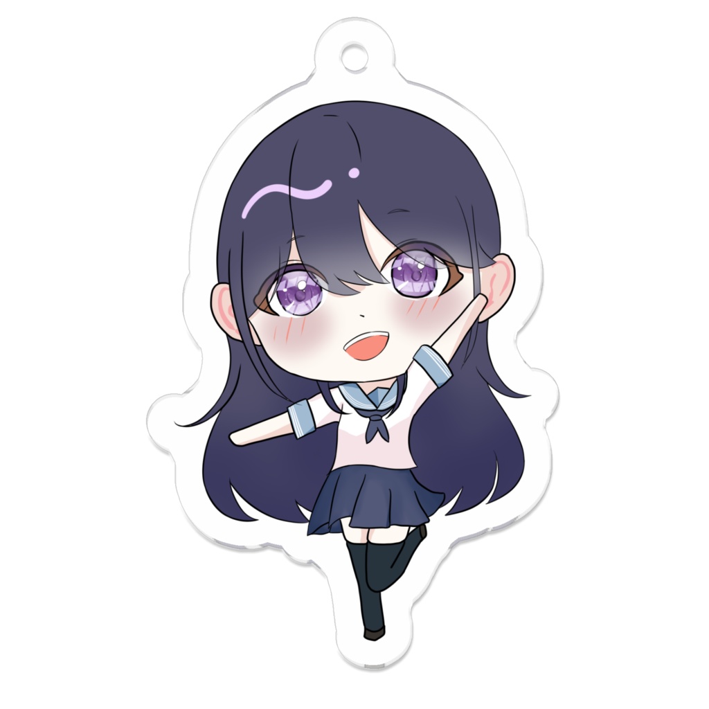 ミニみうちゃん①アクリルキーホルダー