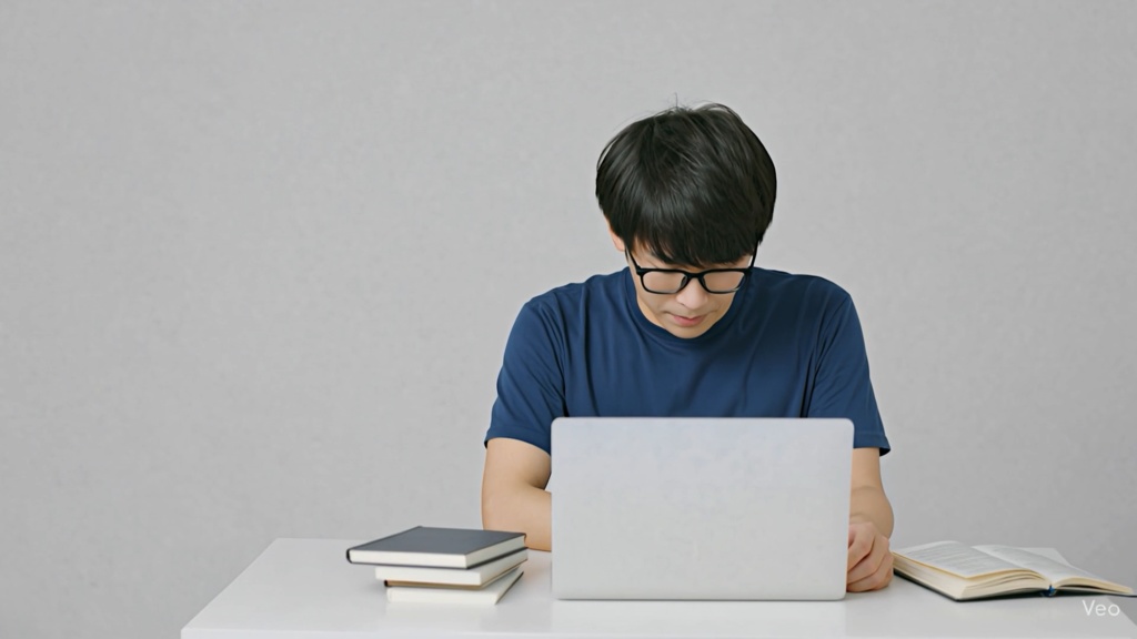 落ち着いた男性のため息(低め・やや長め)