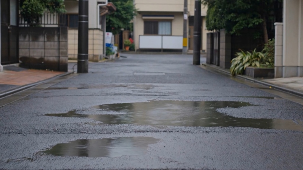 一定に降り続く雨音【約3分】