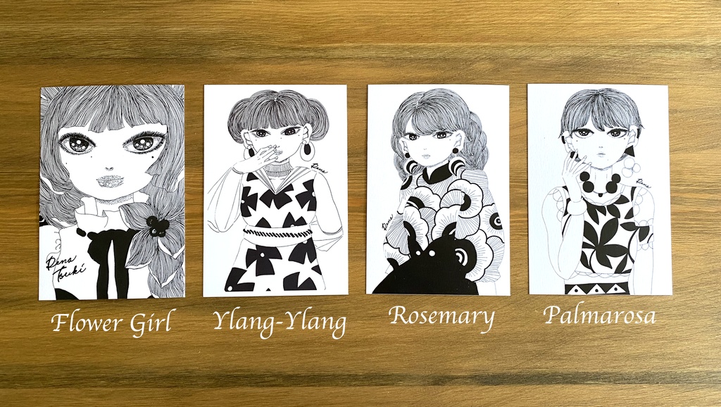 ランダムポストカード6枚セット【ボタニカ展】