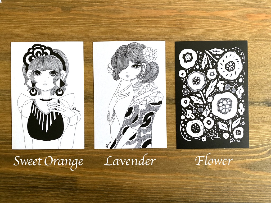 ランダムポストカード6枚セット【ボタニカ展】